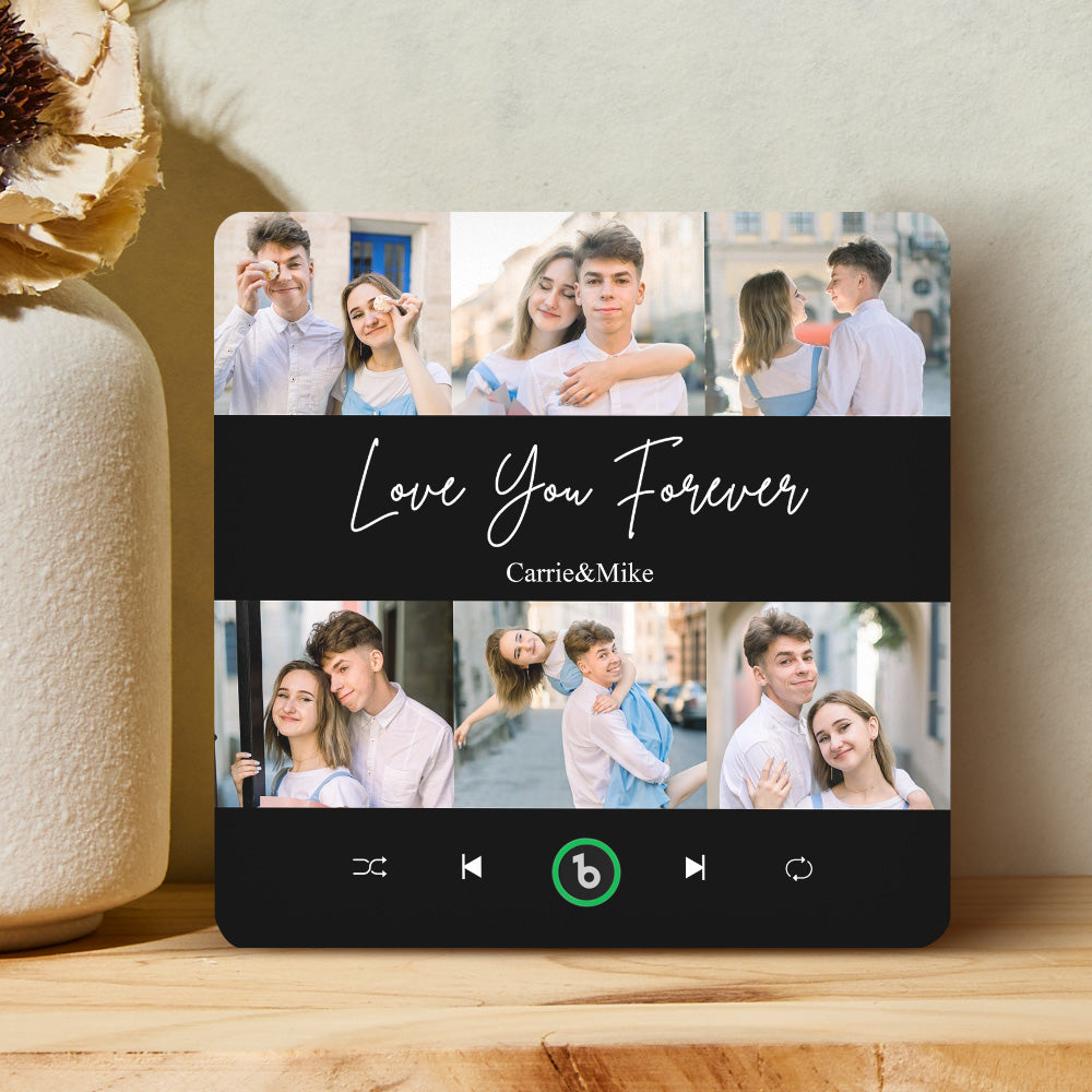 Gift-ready packaging for personalised singing fridge magnet — ideal Valentine’s Day gift, personalised fridge magnet