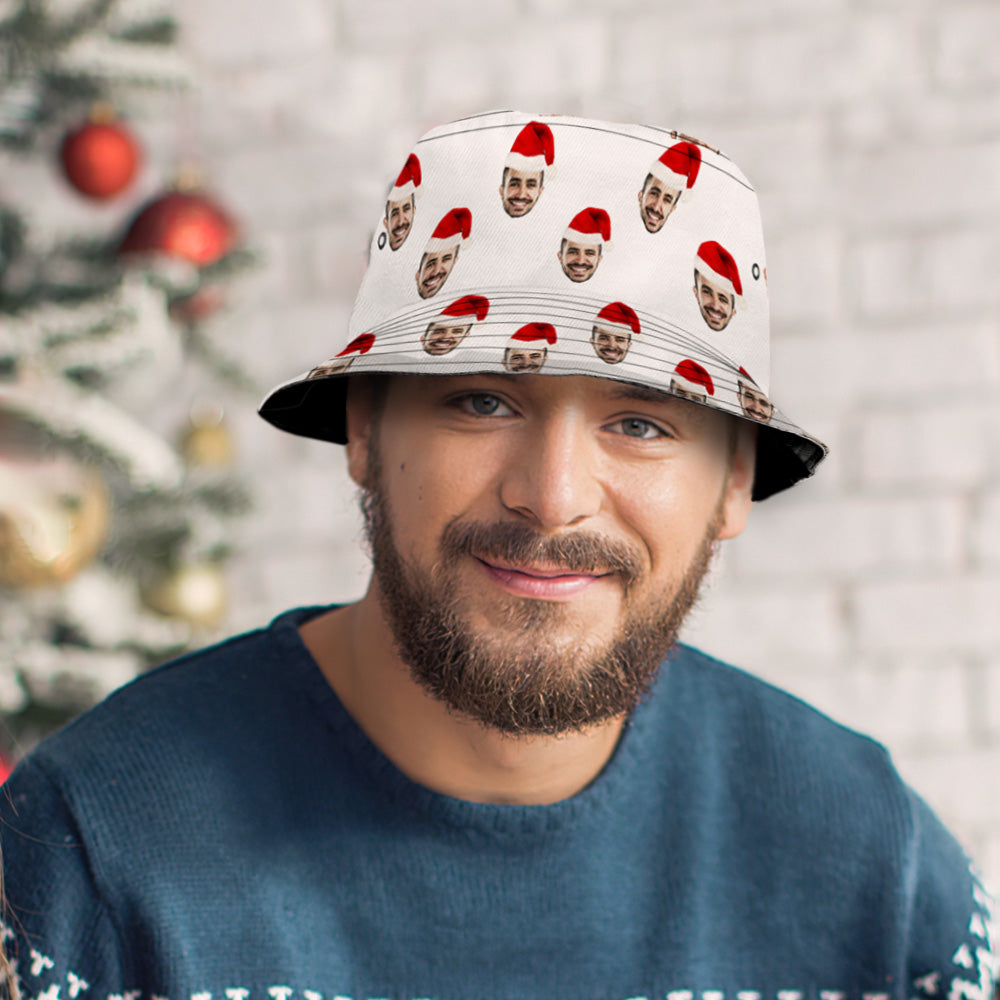 Outdoor lifestyle shot of personalised fisherman cap showing sun protection and casual style for fishing, camping and travel