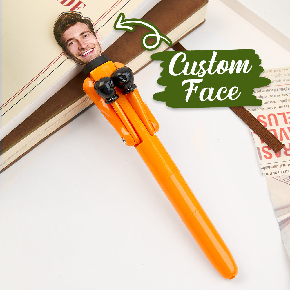 Collection of personalised boxing pens as funny gifts for kids and teens – ideal birthday and school reward presents