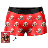 Personalised Photo Boxer Shorts | Custom Face Printed Underwear