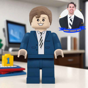 Fully Customizable Giant Minifigs Personalized Full-Body Brick Figure Boss's Day Gift Production Time: 7–10 Working Days