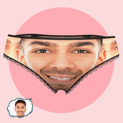 Custom Face Women Panties Boyfriend Face Underwear