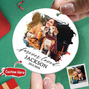 Personalized Memorial Pet Ornament Christmas Ornament Christmas Gift for Pet Lovers