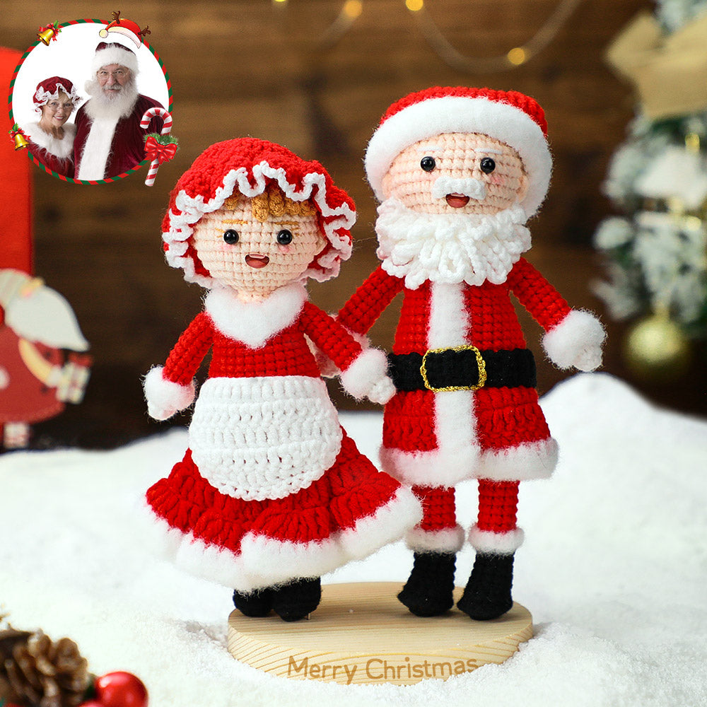 Handmade full‑body personalised crochet doll (amigurumi mini‑me) in a custom outfit – bespoke photo to doll keepsake, available 10–20 cm