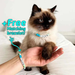 Personalized Pet Name Necklace – Comes with a Free Matching Bracelet