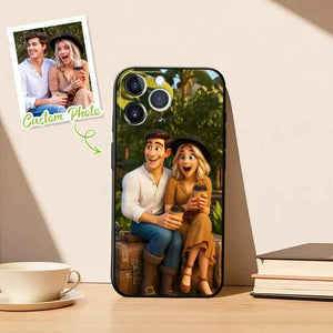 Custom Photo Phone Case Anime Portrait Personalized Phone Case A Variety of Cartoon Style
