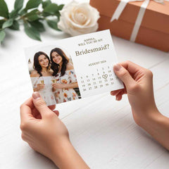 Personalized Bridesmaid Proposal Card Will You Be My Bridesmaid Wedding Date Card