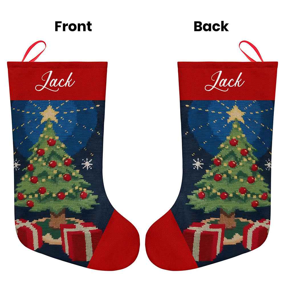 Personalized Christmas Stockings Custom Name Christmas Stocking