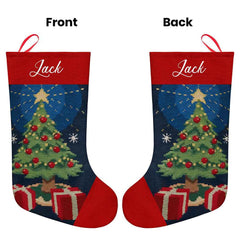 Personalized Christmas Stockings Custom Name Christmas Stocking