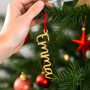 Personalized Name Christmas Tree Ornament Christmas Stocking Gift Tag Decoration Gift