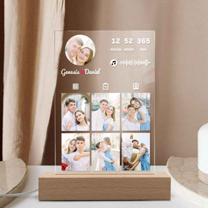 Custom Music Plaque Personalized Photo Anniversary Plaque Gift