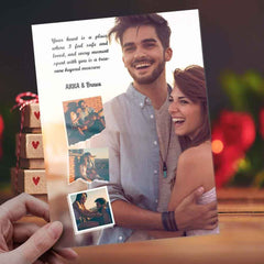 Custom Photo Plaque Engraved Named Glass Plaque Memory Photo Gift