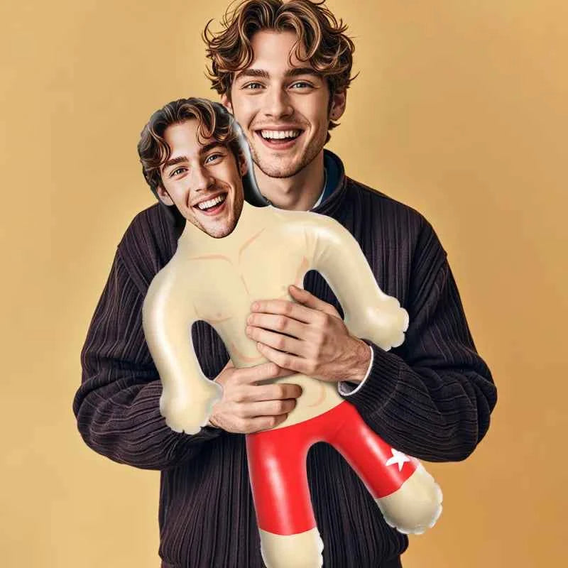 Custom Blow Up Dolls Funny Pool Inflatable Balloon Custom Face Air Doll for Party Favors