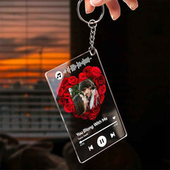 Custom Rose Plauqe Personalized Night Light Romantic & Sentimental Birthday Gifts For Boyfriend