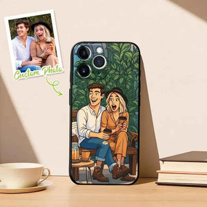 Custom Photo Phone Case Anime Portrait Personalized Phone Case A Variety of Cartoon Style