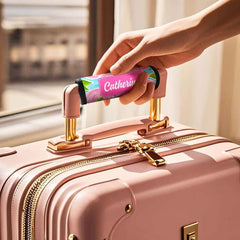 Personalized Vacation Element Luggage Handle Wraps Travel Accessories Gift for Travel Lovers