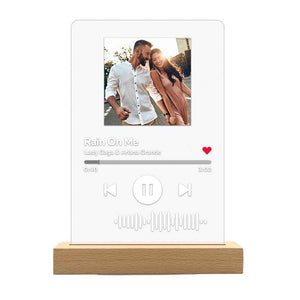 Personalized Scannable Music Code Acrylic Ornament