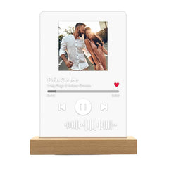 Personalized Scannable Music Code Acrylic Ornament