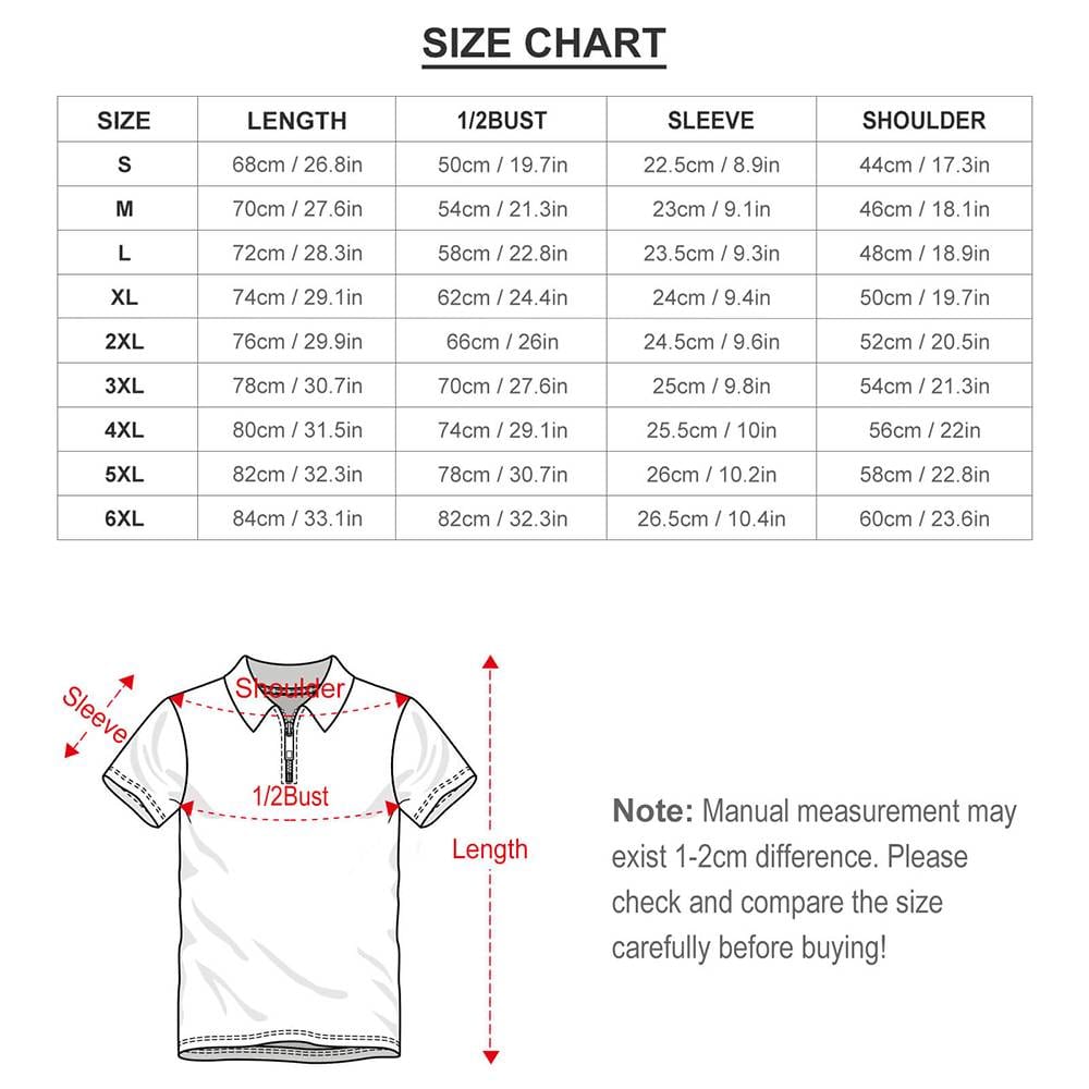 Back and side view of personalised funny-face polo highlighting double-sided print and tailored silhouette