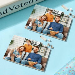 Personalised Brick Photo Block - Square Wedding Gift Building Block