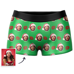 Personalised Photo Boxer Shorts | Custom Face Printed Underwear