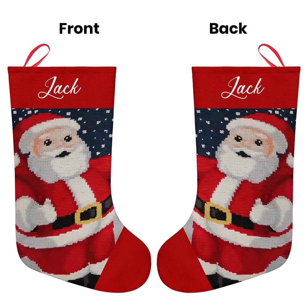 Personalized Christmas Stockings Custom Name Christmas Stocking