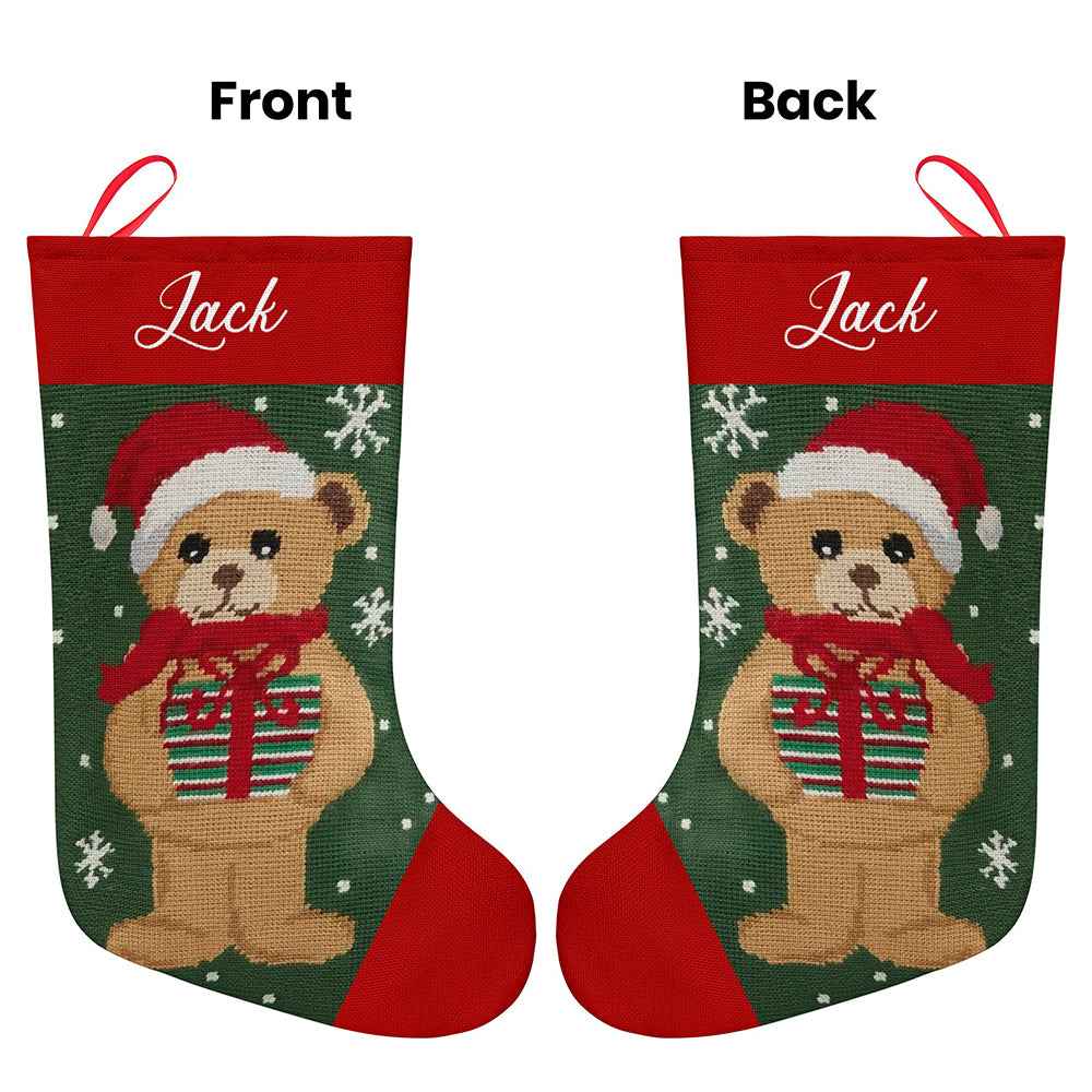Personalized Christmas Stockings Custom Name Christmas Stocking