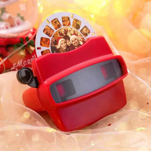 Custom 3D Viewfinder and Reel Personalized Christmas Gifts Text and Photo Viewer with Your Own Photos