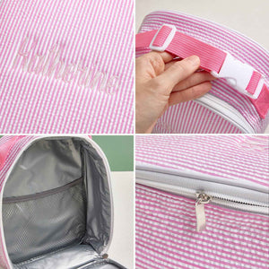 Personalized Lunch Bag with Embroidered Name Gift for Kids