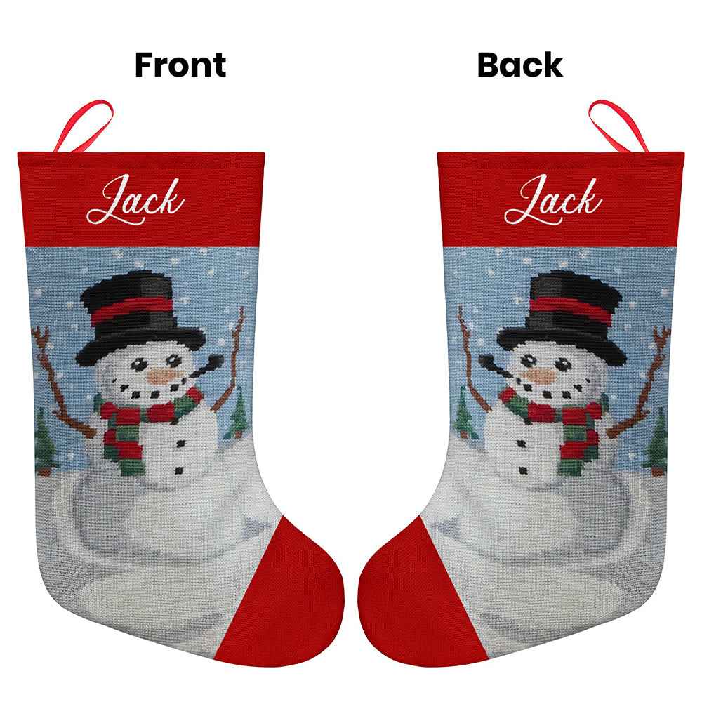 Personalized Christmas Stockings Custom Name Christmas Stocking