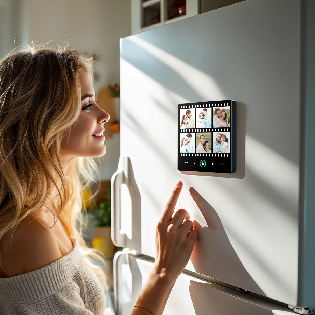 Frameless FridgeBeats 4.0 Upgrade - Personalised Music Fridge Magnet Gift for Loved Ones