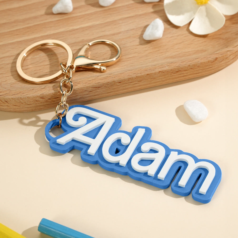 Multiple personalised name tags grouped by colour ideal for classmates or friends back to school personalised name gifts