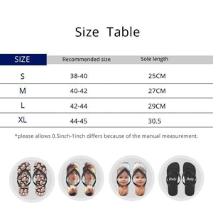 Custom Face Flip Flops Personalized Pineapple Beach Sandal