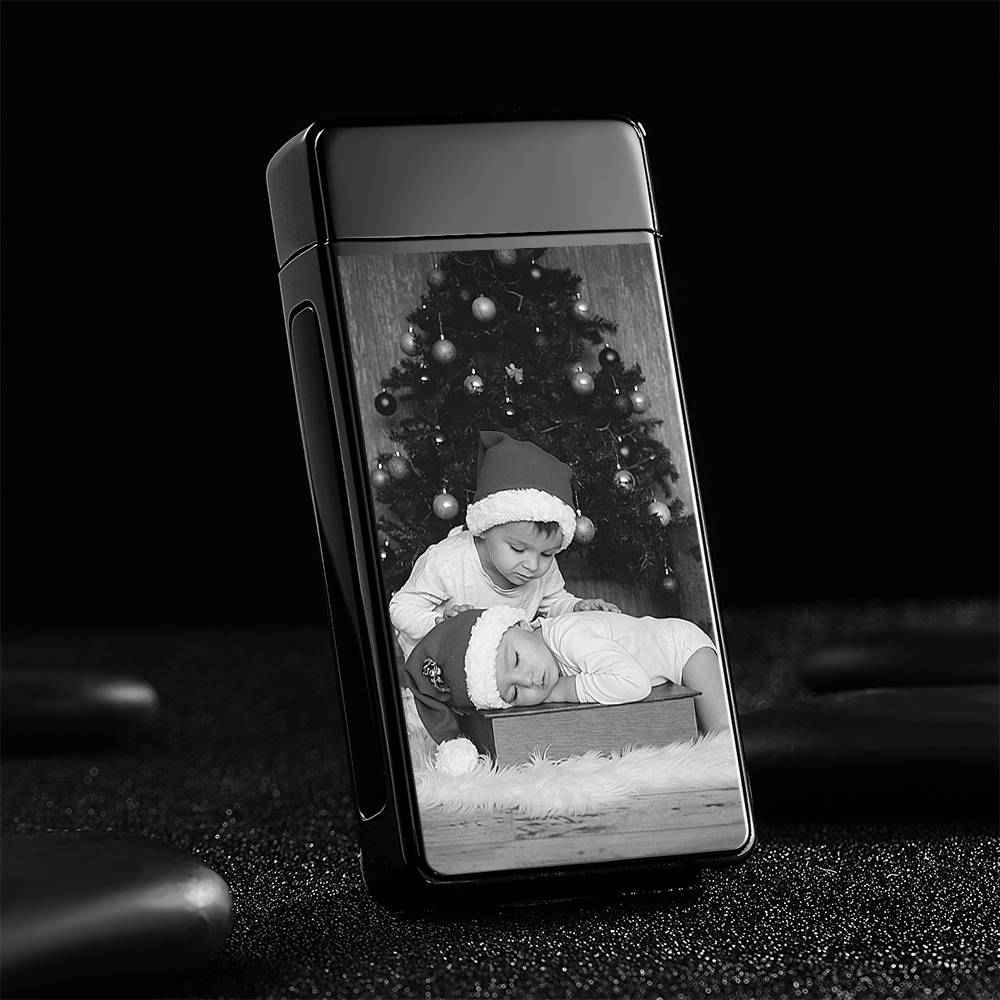 Personalised Lighter with a Photo - Engraved Custom Gift for Him or Her