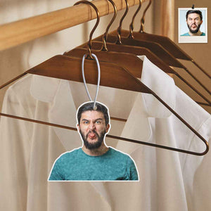 Personalized Funny Portrait Car Hanging Air Fresheners Rearview Mirror Ornament