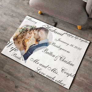 Custom Welcome Door Mat Personalized Wedding Decorative Doormat