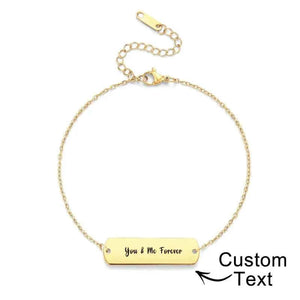 Custom Photo Bracelet Eyes Bracelet Bar Bracelet Gifts for Her