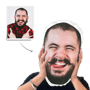 Custom Photo Shaped Pillow with Voice Recording – Personalized Sound Gift