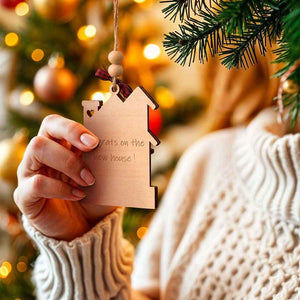 Personalized New Home Ornament First Home Christmas Ornament for Housewarming Gifts