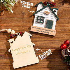 Personalised First Home Christmas Ornament - Housewarming Gift