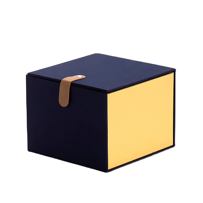 Premium Dark Blue Music Gift Box for Birthday & Anniversary Presents | Personalised Engraving