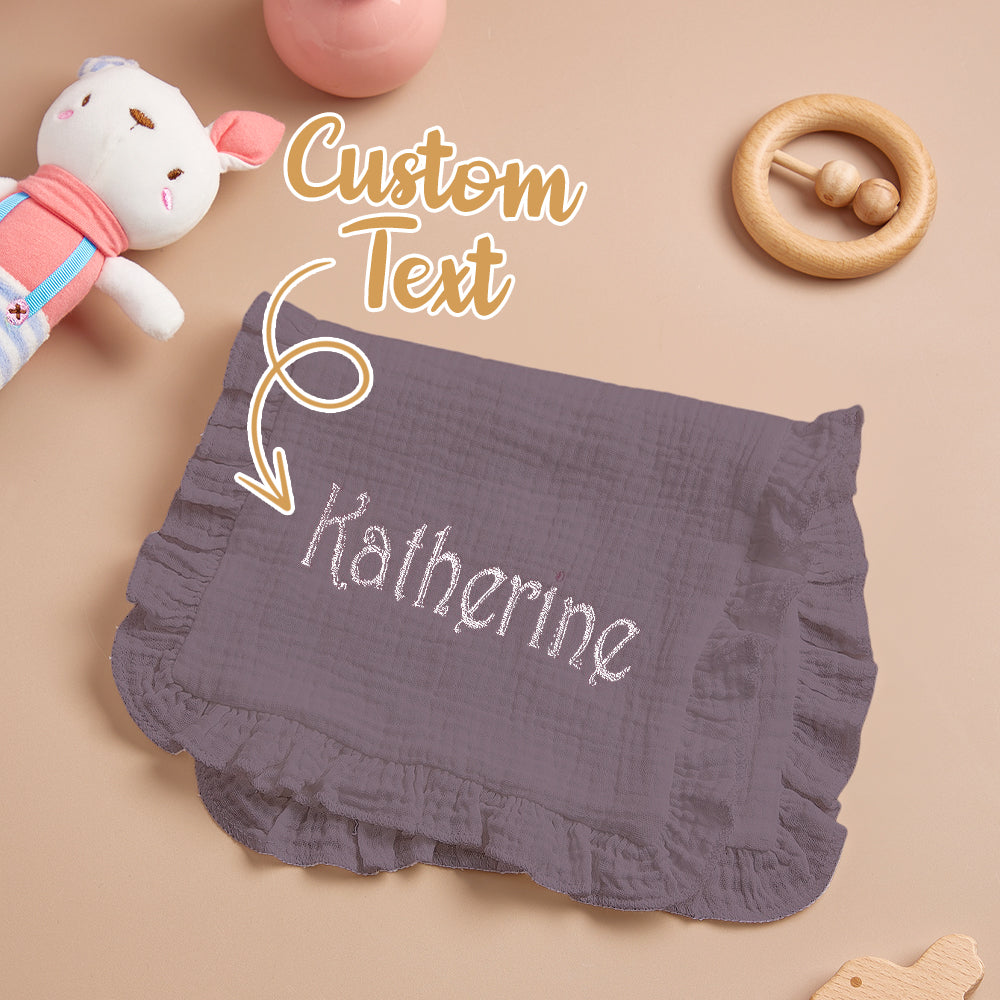 Soft cotton muslin fabric texture in high-detail close-up.