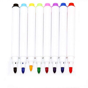 8 Colors Erasable Whiteboard Marker Pen Office School Stationery