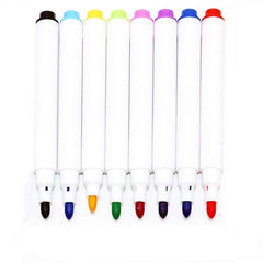 8 Colors Erasable Whiteboard Marker Pen Office School Stationery