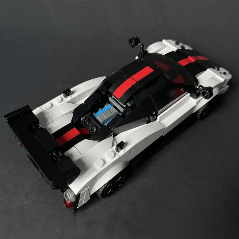 Pagani Zonda Cinque Creative Vehicle Racing Car Building Blocks with Brick Figures | Gift for Car Lovers