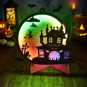 Custom Halloween Light with Name Halloween Home Decor Night Lamp for Halloween Gift