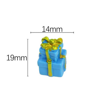 Custom 2 People 3D Mini Figure Glass Dollhouse Personalized Scene Display Case Unique Christmas Gift (Production: 10-15 Business Days)