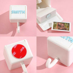 Personalized 3D Printed Gravity Hooks Home Decor Gift for Family