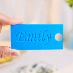Personalised 3D Name Plate Tag for 40oz Stanley Tumbler | Custom Gift for Her