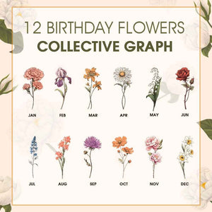 Personalized Couple Puzzle LED Night Light with Birth Flower Night Light Anniversary Gifts for Lover